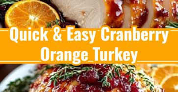 Cranberry Orange Glazed Turkey Breast