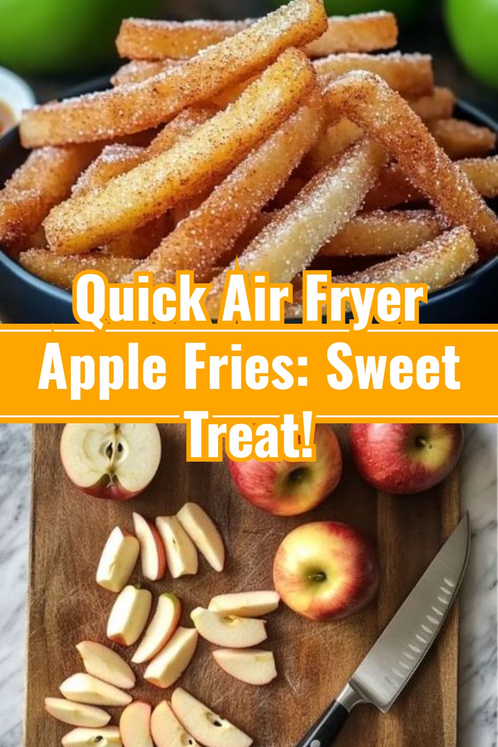 Crispy Air Fryer Apple Fries