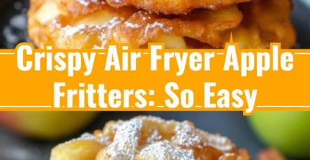 Crispy Air Fryer Apple Fritters You'll Crave!