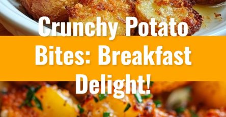 Crispy Baked Potato Bites for Breakfast