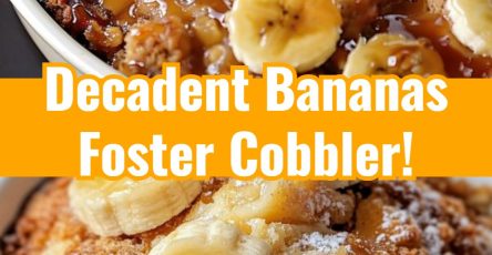 Delightful Bananas Foster Cobbler