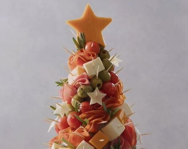Aldi Charcuterie Tree Easy Christmas Party Appetizer Ideas