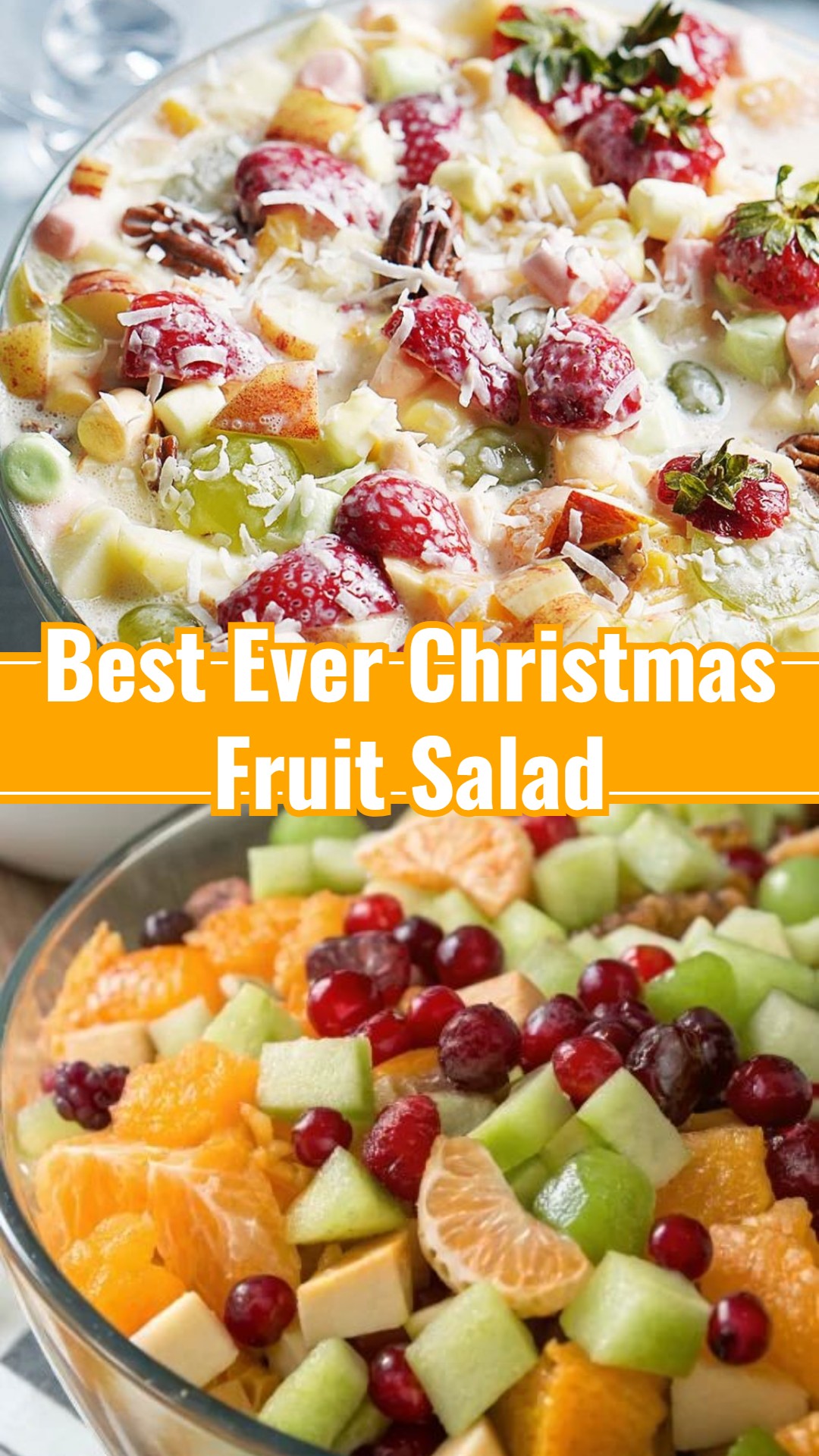 Best Christmas Holiday Brunch Fruit Salad Recipe