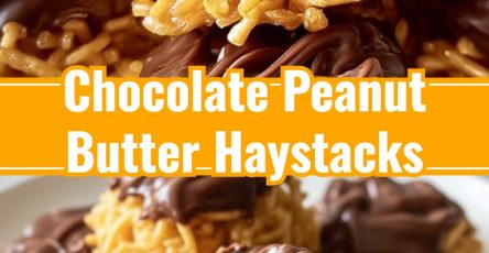 Chocolate Peanut Butter Haystacks