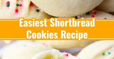 Christmas Whipped Shortbread Cookies Recipe
