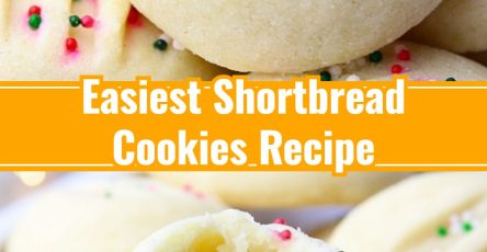 Christmas Whipped Shortbread Cookies Recipe