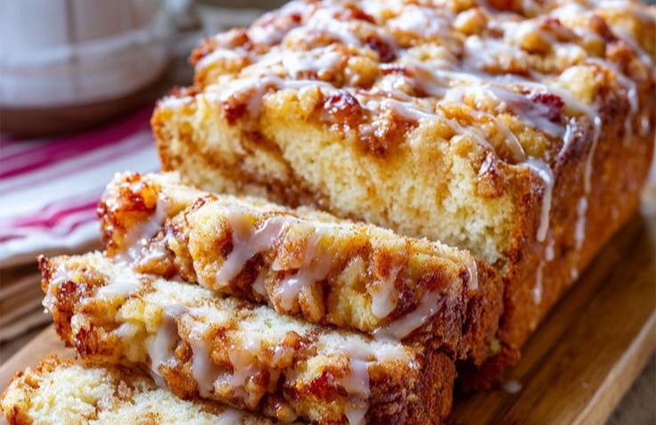Easy Amish Apple Fritter Bread