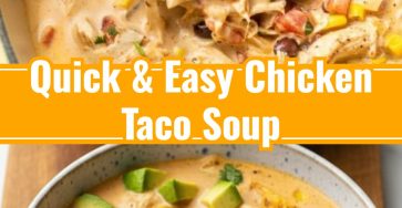 Easy Chicken Taco Soup
