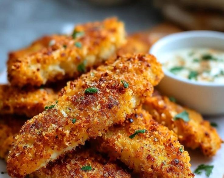 Easy Crispy Baked Chicken Tenders Oven Recipe