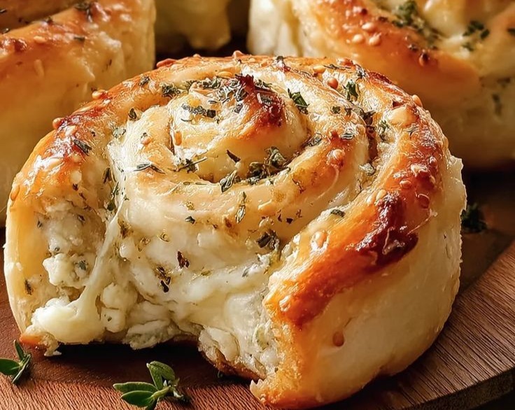 Easy Homemade Garlic Butter Dinner Rolls