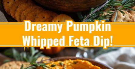 Fall Pumpkin Whipped Feta Thanksgiving Appetizer