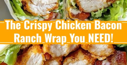 Fast Healthy Crispy Chicken Bacon Ranch Wraps