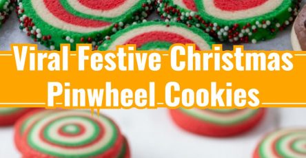 Festive Christmas Pinwheel Cookies