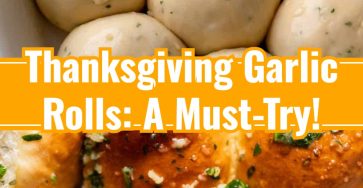 Garlic Thanksgiving Bread Rolls