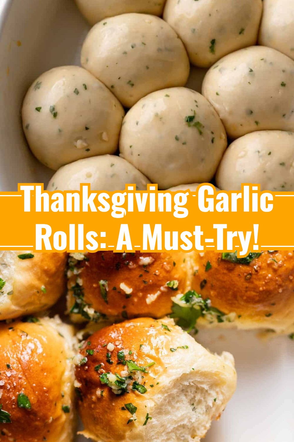 Garlic Thanksgiving Bread Rolls