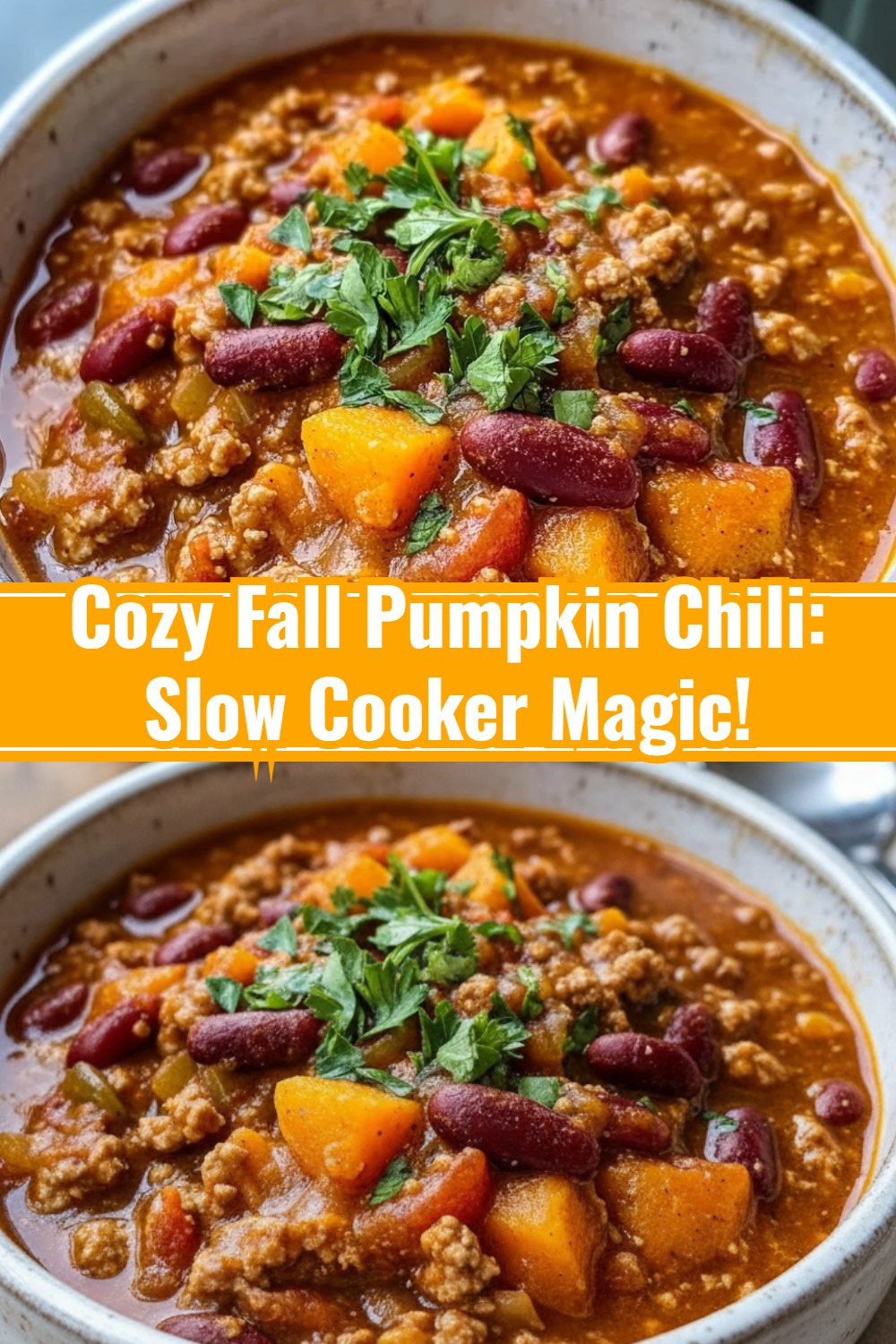 Hearty Pumpkin Chili – Delicious Fall Crockpot Recipes for Dinner
