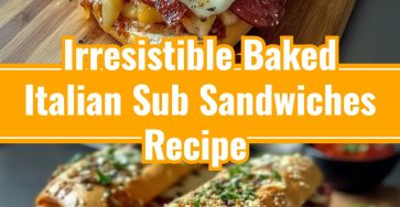 Irresistible Baked Italian Sub Sandwiches Recipe