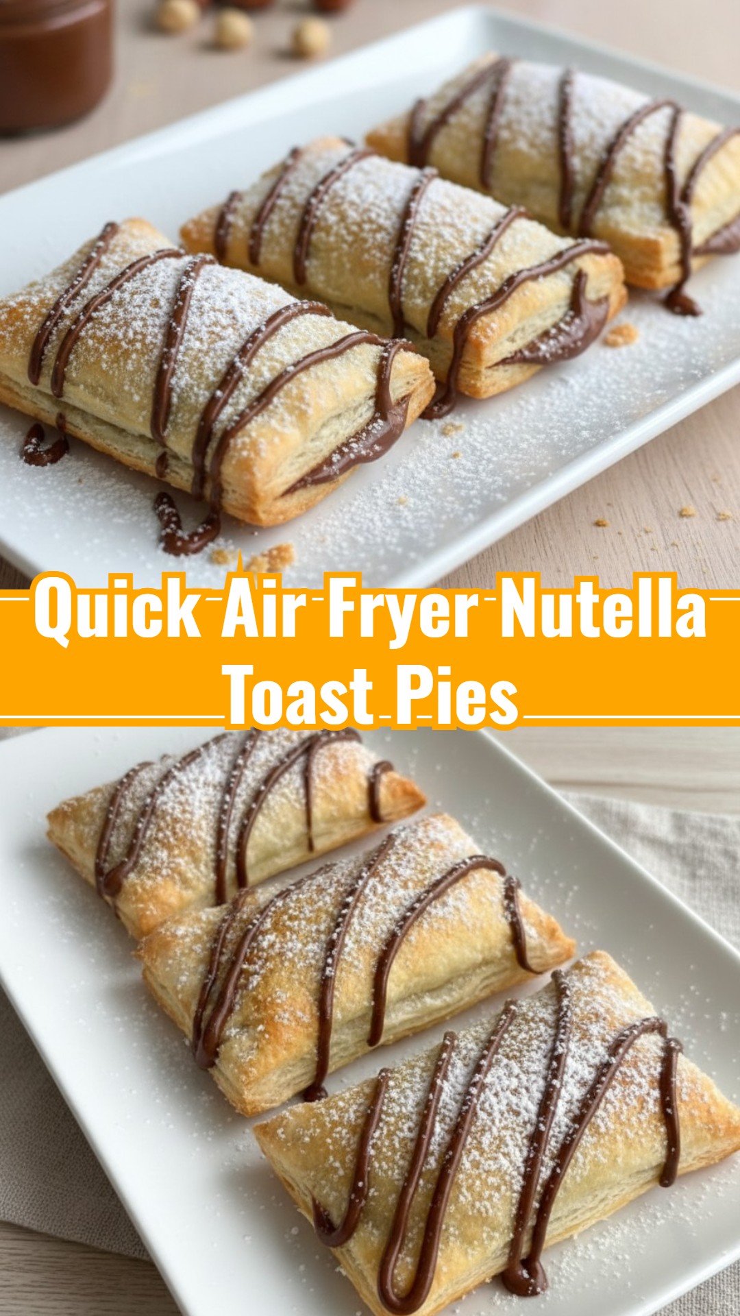 Quick Fun Nutella Toast Pies Easy Dessert