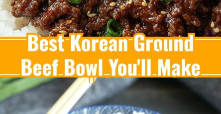 Simple Weeknight Korean Ground Beef Bowls