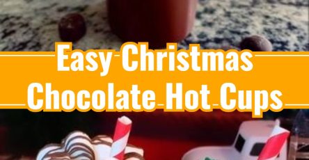 Slow Cooker Christmas Hot Chocolate Bomb Cups