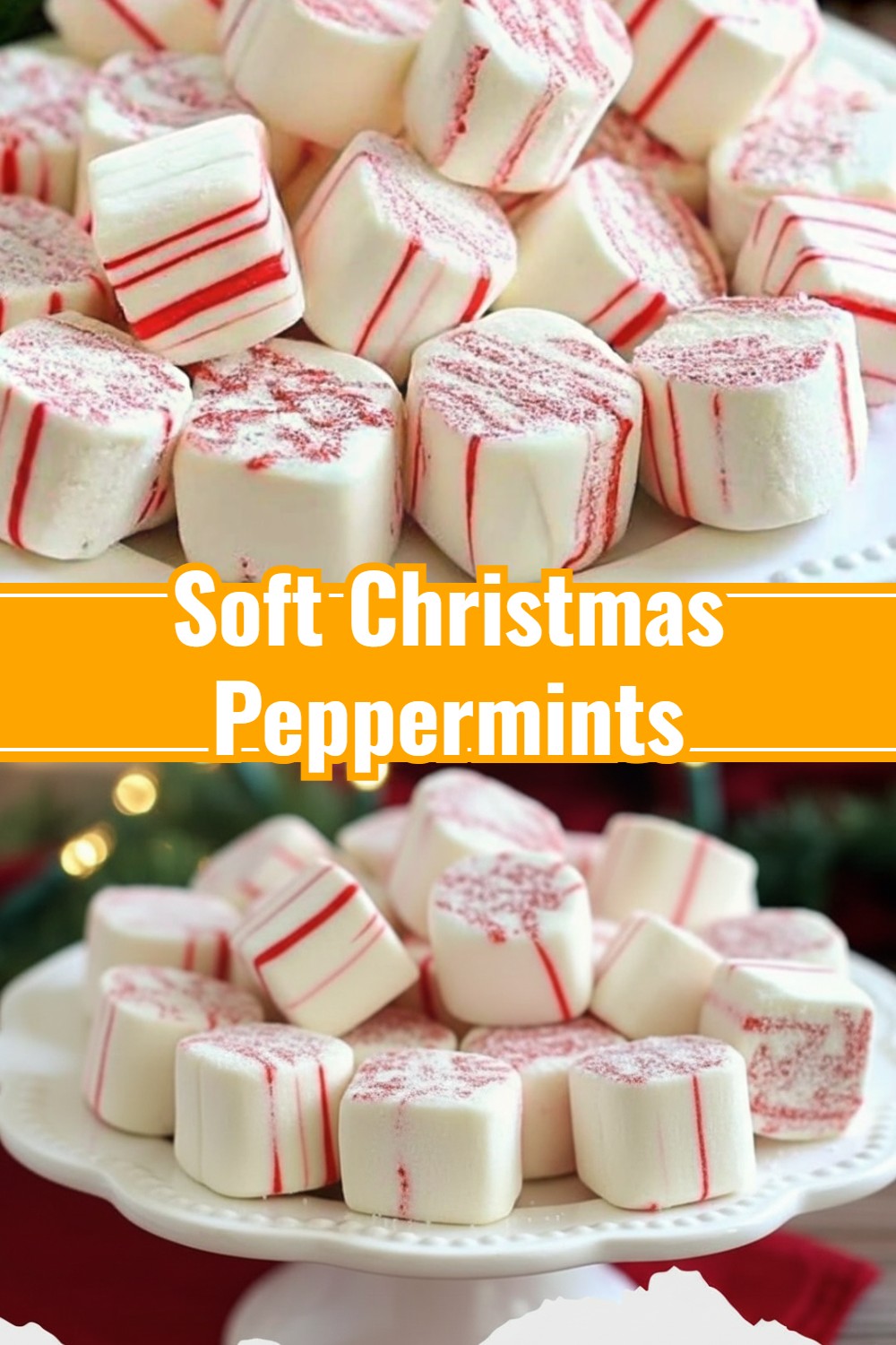 Soft Christmas Peppermints
