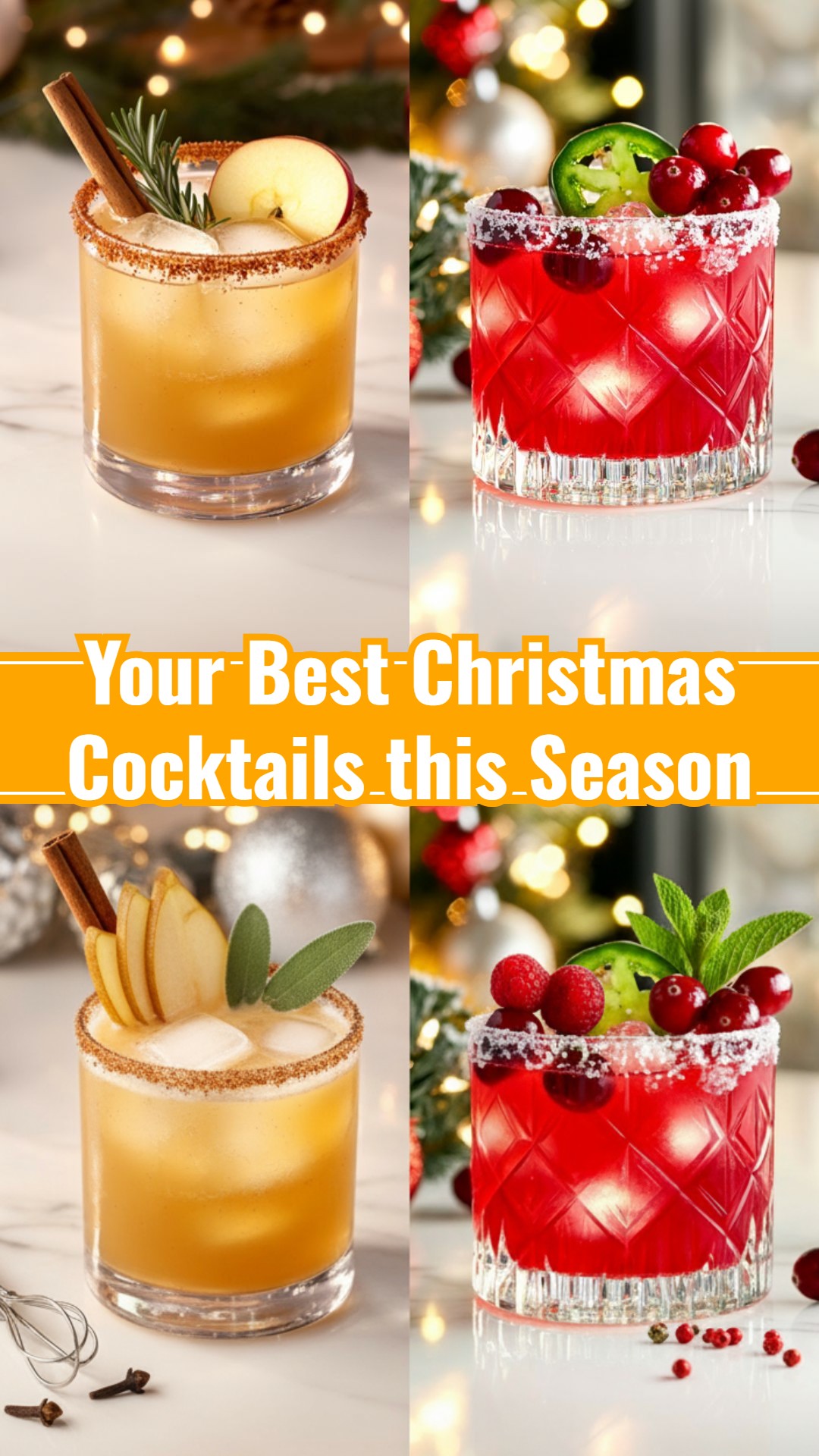 Best Christmas Cocktails Eggnog Punch Shots for Holiday Season
