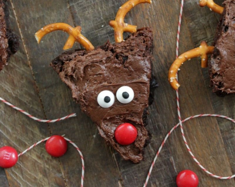 Easy Christmas Present Brownies for Festive Kid Baking Gifts overview