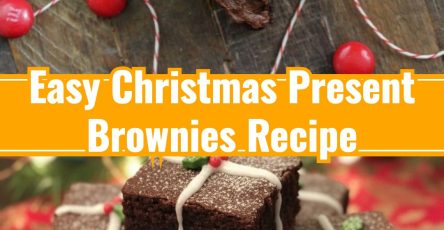 Easy Christmas Present Brownies for Festive Kid Baking Gifts