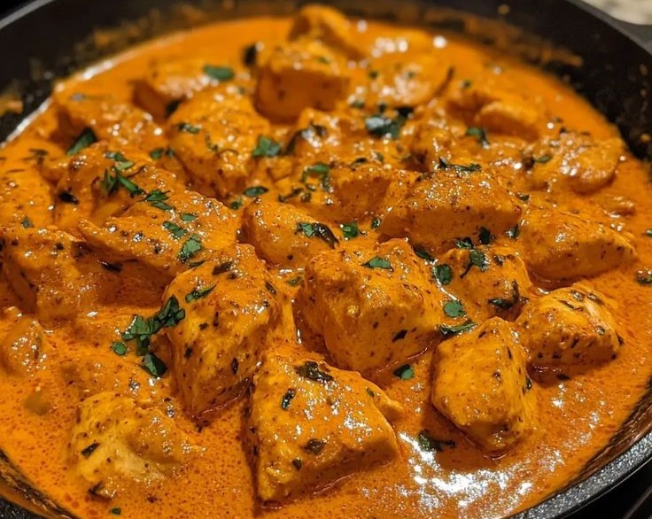 Effortless Comforting Homemade Butter Chicken for Family Dinners serving