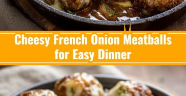 French Onion Meatballs Different Meatball Recipes Dish Party Food Ideas