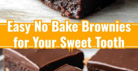 No Bake Brownies Cheap Healthy Desserts Chocolate At Home
