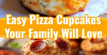 PIZZA CUPCAKES Fun Easy Things To Cook Food Appetizers
