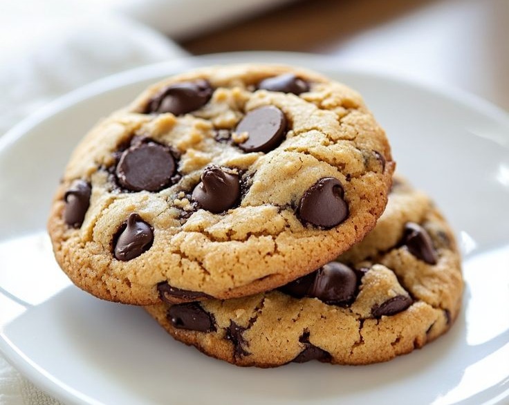 Slow Comfort: Thick Gooey Two-Chip Chocolate Chip Cookies overview