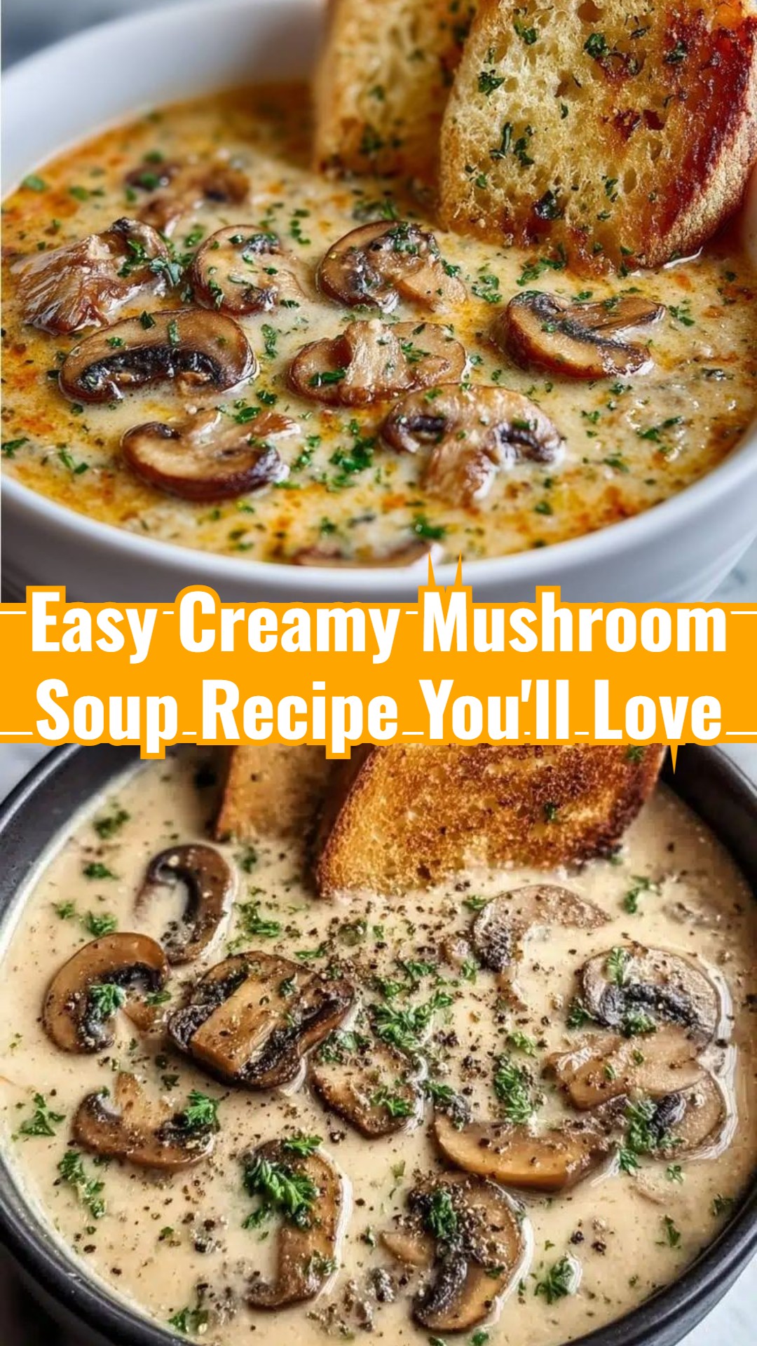 Slow Cooker Creamy Mushroom Soup: Healthy & Elegant Autumn Comfort