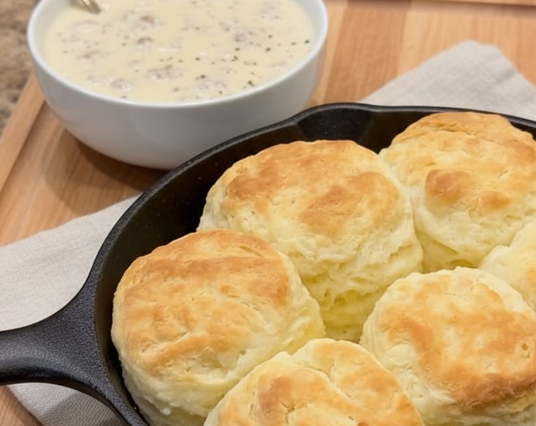 3-Ingredient Buttermilk Biscuits Best Homemade Biscuits Recipe serving