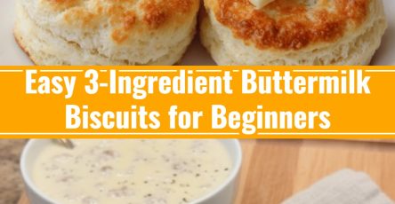 3-Ingredient Buttermilk Biscuits Best Homemade Biscuits Recipe