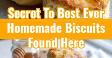 Best Homemade Biscuits Easy Recipe In Cast Iron Skillet