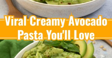 Creamy Healthy Avocado Pasta Quick Vegan Green Meal