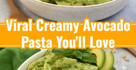 Creamy Healthy Avocado Pasta Quick Vegan Green Meal