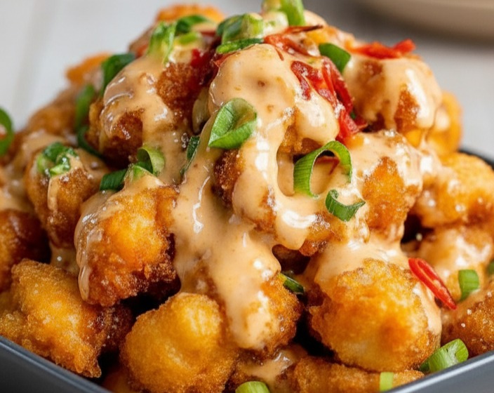 Crispy Bang Bang Chicken: Fun Quick Dinner for Slow Cooker Nights serving