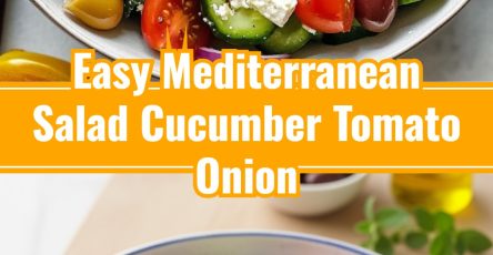 Fresh Chopped Cucumber Tomato Salad Healthy Complement for Slow Cooker Dishes
