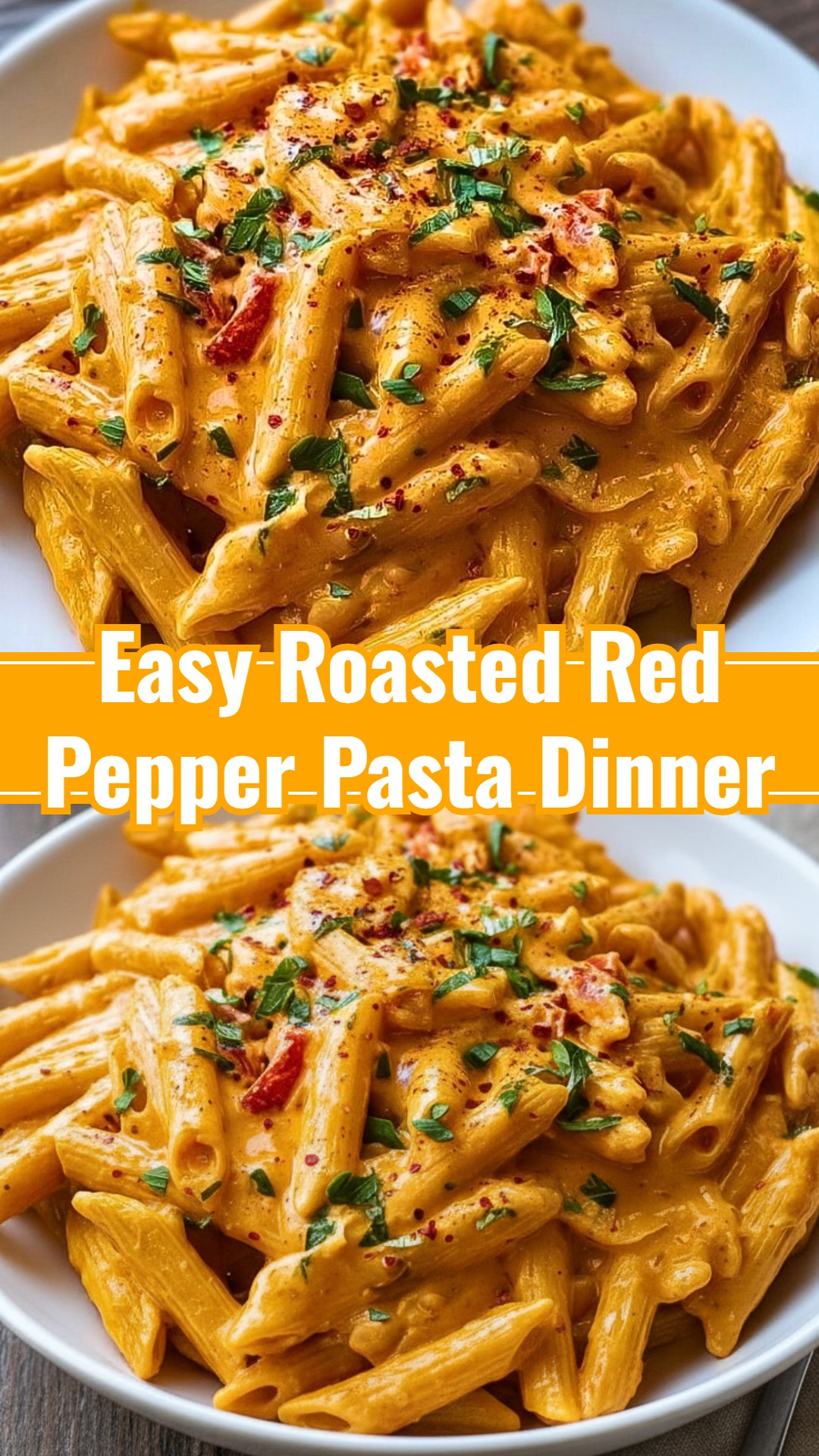 Roasted Red Pepper Pasta Healthy Easy Quick Meals