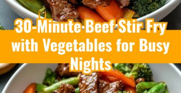 Skillet Beef And Vegetable Stir Fry For Busy Nights