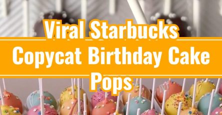 Best Homemade Starbucks Cake Pops Sweet Treats Recipe