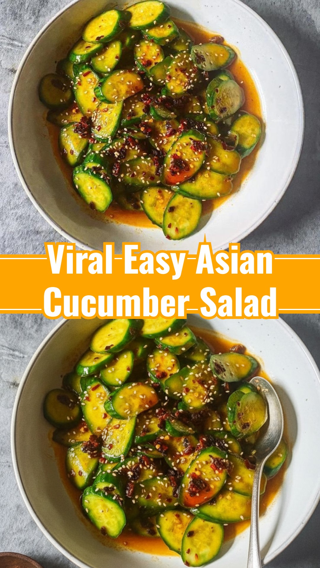 Easy Healthy Asian Cucumber Salad Perfect Side for Slow Cooker Meals