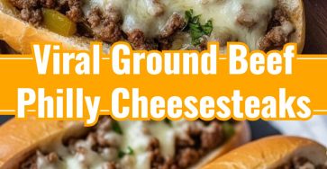 Ground Beef Philly Cheesesteaks Speedy Skillet Comfort