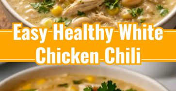 Best Healthy White Chicken Chili Slow Cooker Dinner