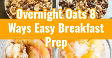 Flavorful Overnight Oats 8 Ways Healthy Breakfast Bowl
