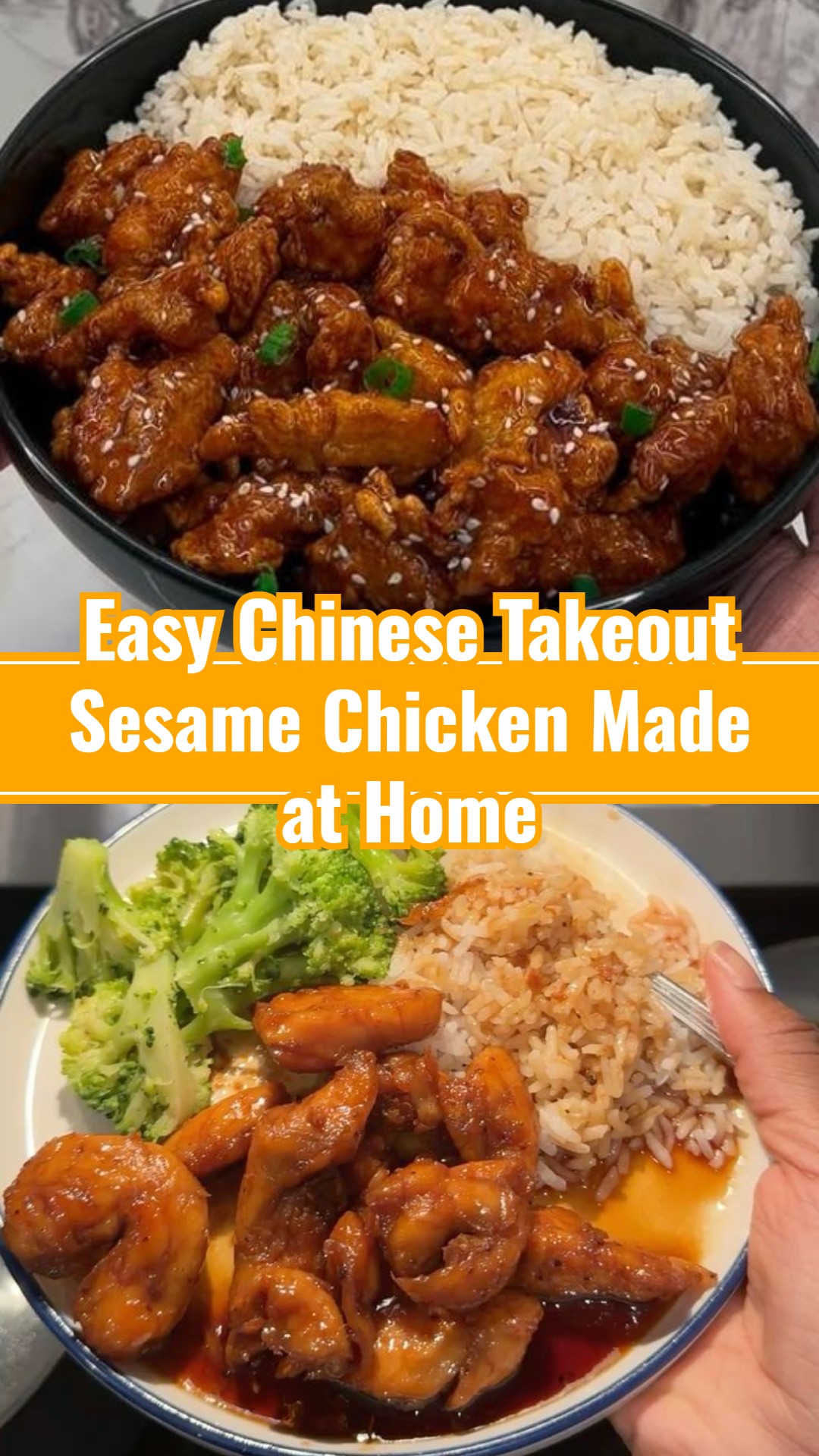 How To Make Sesame Chicken Chinese Takeout Sesame Chicken