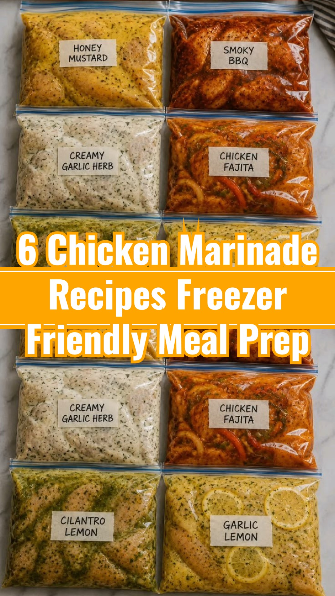 6 Chicken Marinade Recipes Freezer Friendly Different Chicken Marinades